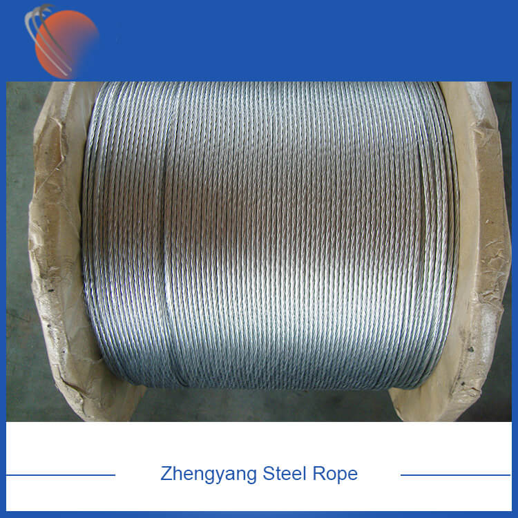 Filo di acciaio rivestito di zinco ASTM A475